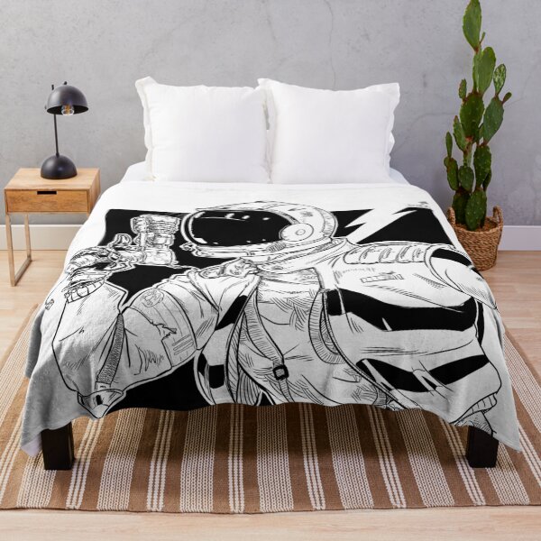 Item preview, G.A.P - Gunslinger Astronaut Person (Black & White) designed and sold by jordypeatpeat.