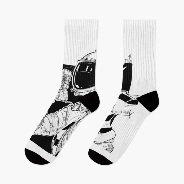 Item preview, G.A.P - Gunslinger Astronaut Person (Black & White) designed and sold by jordypeatpeat.