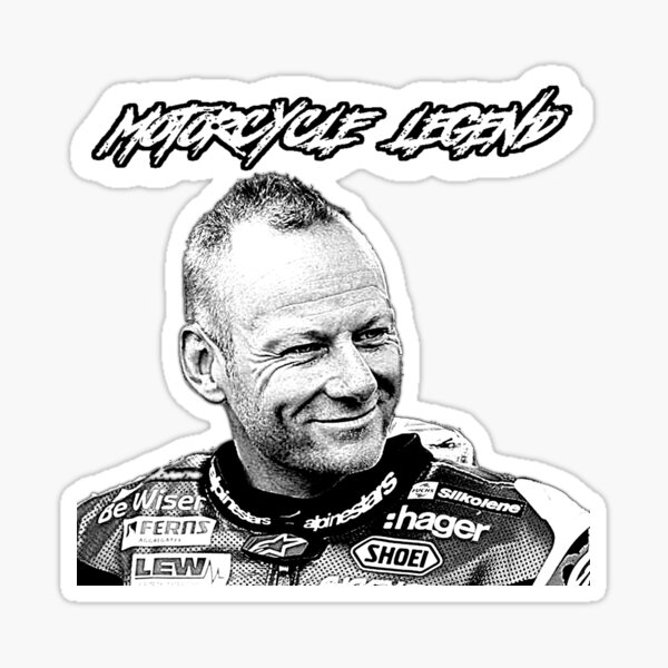 Shakey Byrne, Motorcycle Legend Sticker