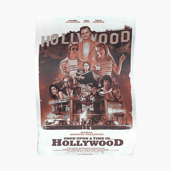 Once Upon A Time in... Hollywood Poster
