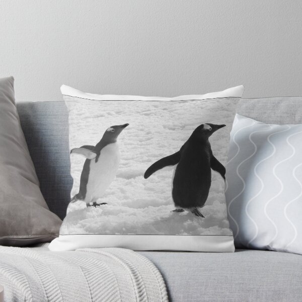 Aperçu de l'œuvre Paire de manchots Adélie en Antarctique créée et vendue par Speedy.