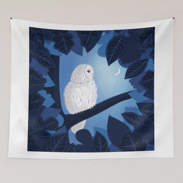 Item preview, Snowy owl, owl designed and sold by Jabalou.