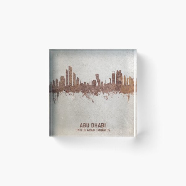 Item preview, Abu Dhabi Skyline designed and sold by ArtPrints.