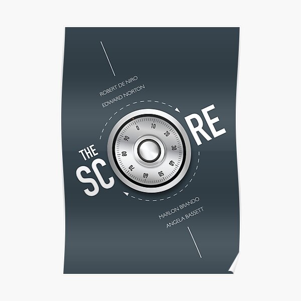 The Score - Alternative Movie Poster Poster