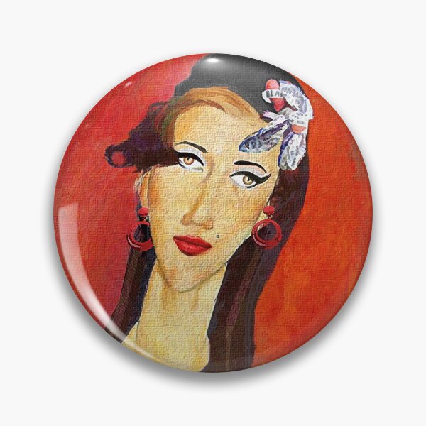 Item preview, The Red Fan (based on Amadeo Modigliani's painting) designed and sold by PrivateVices.