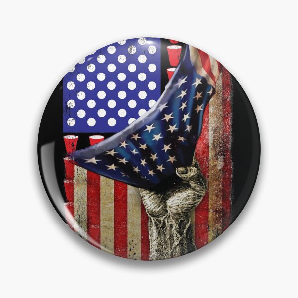 Item preview, Patriotic American Flag Beer Pong designed and sold by ip7s.