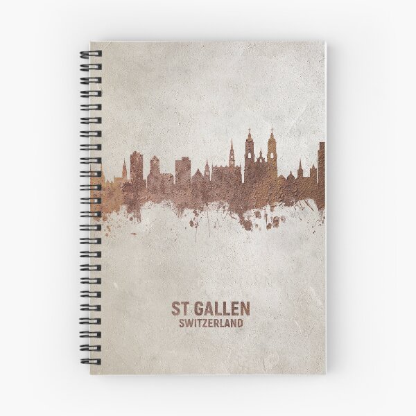 Item preview, St Gallen Switzerland Skyline designed and sold by ArtPrints.