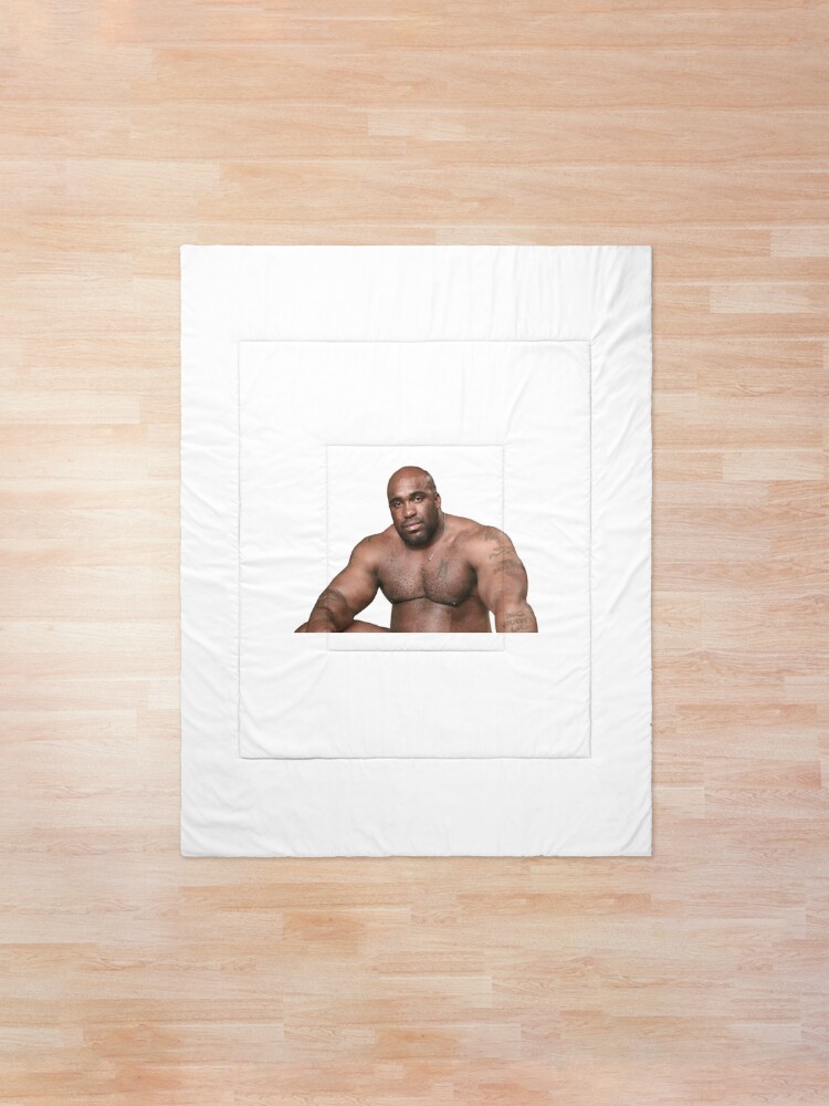 "Barry Wood sitting on bed" Comforter by peteyboywonder Redbubble