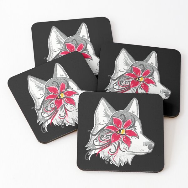 Item preview, Stippled Floral Husky designed and sold by jasmineberry.