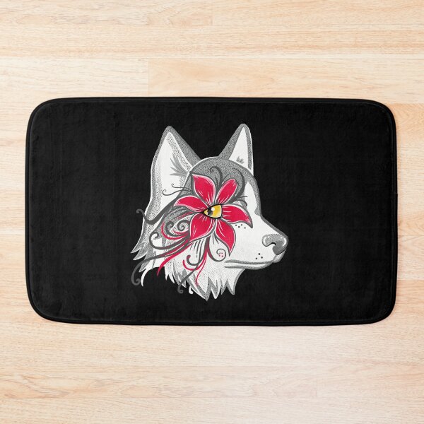 Item preview, Stippled Floral Husky designed and sold by jasmineberry.