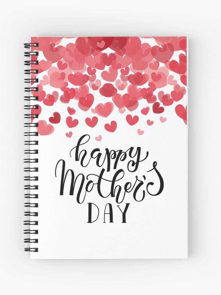 Cuaderno de espiral «Diseño del Día de la Madre» de SvetlanaKurako |  Redbubble