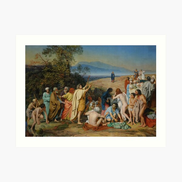 The Appearance of Christ Before the People Art Print