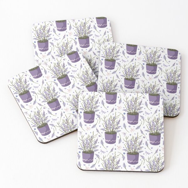Item preview, Watercolor Lavender in a Pot designed and sold by AnastasiaDesign.