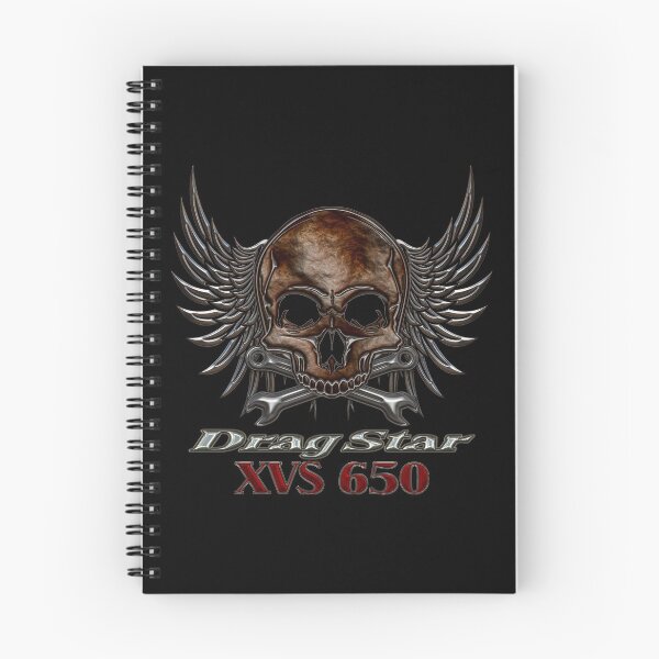 Item preview, Drag Star XVS 650 skull designed and sold by KlaraBubble.