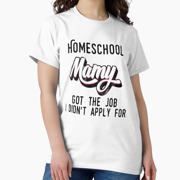 Aperçu de l'œuvre Cadeau vintage Homeschool Mamy créée et vendue par CodingForTech.