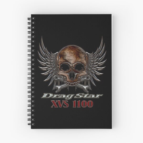 Item preview, Drag Star XVS 1100 skull designed and sold by KlaraBubble.