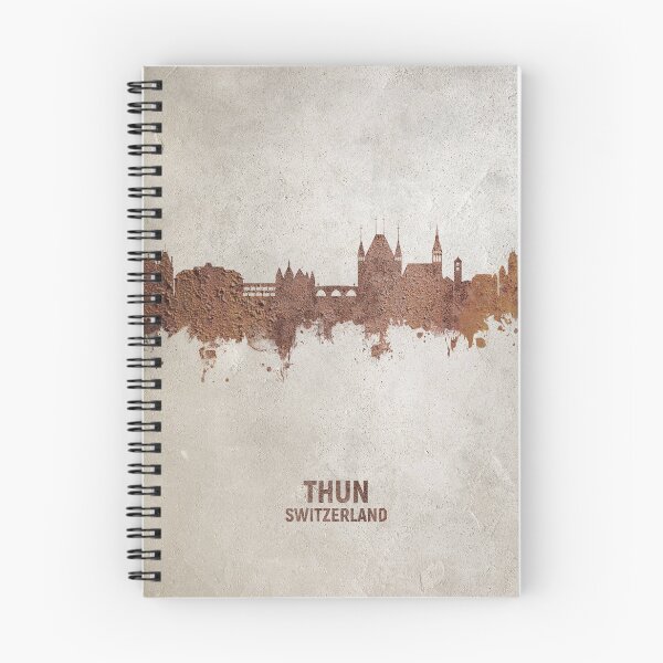Item preview, Thun Switzerland Skyline designed and sold by ArtPrints.