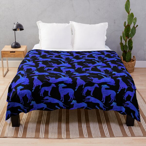 Item preview, Blue Foil Look Greyhounds designed and sold by GreytGraphicals.