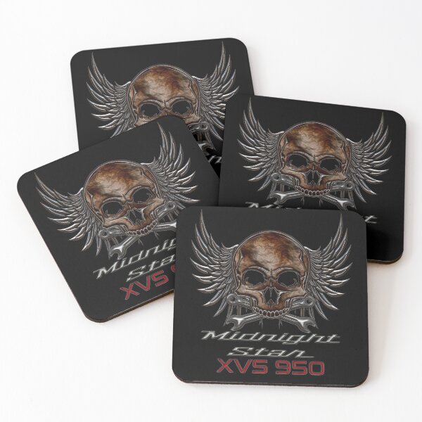 Item preview, Midnight Star XVS 950 skull designed and sold by KlaraBubble.