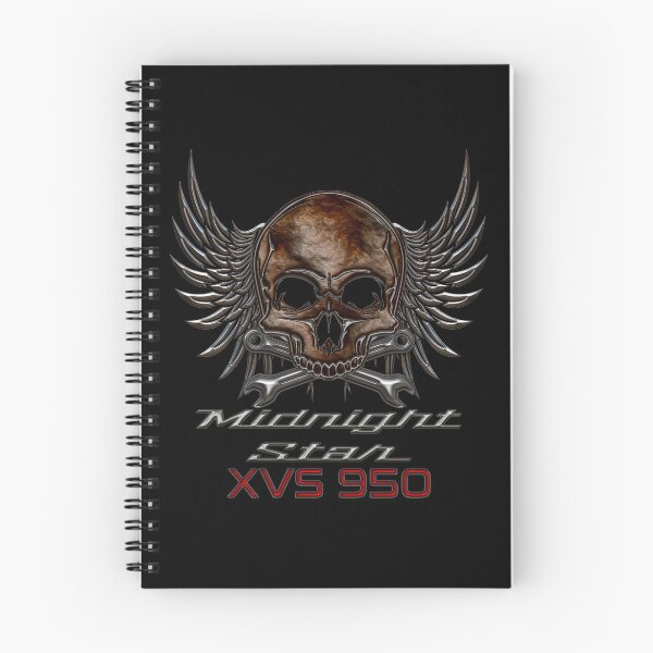 Item preview, Midnight Star XVS 950 skull designed and sold by KlaraBubble.