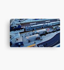 Business Travelers Canvas Print