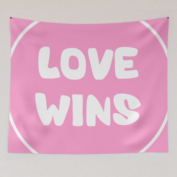 Item preview, Love Wins designed and sold by NobodysHero.