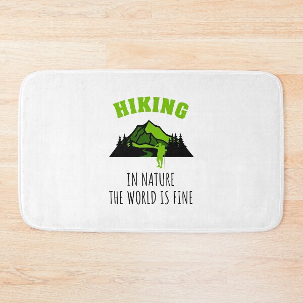 Item preview, Hiking The world is still in order in nature designed and sold by Alex-Creare.
