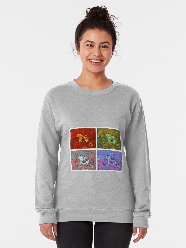 Alternative Ansicht von Blütengruß mal 4 Pullover