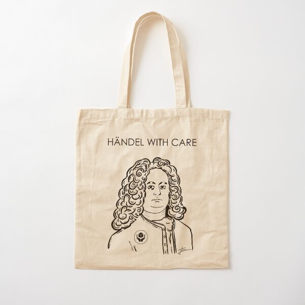 Händel With Care variation Cotton Tote Bag