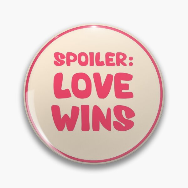 Item preview, Spoiler: Love Wins designed and sold by NobodysHero.