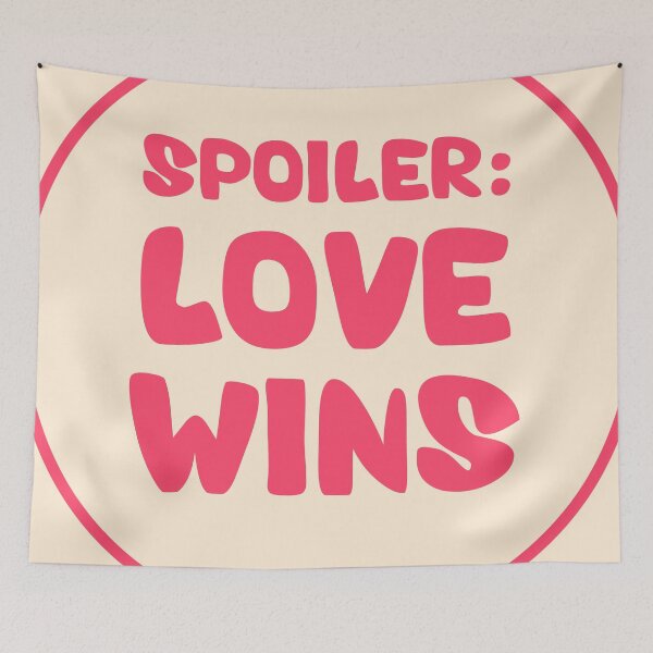 Item preview, Spoiler: Love Wins designed and sold by NobodysHero.