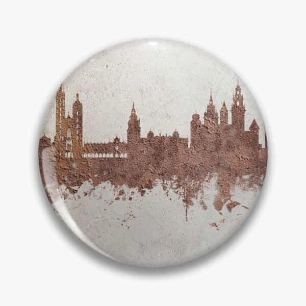 Item preview, Krakow Poland Skyline designed and sold by ArtPrints.