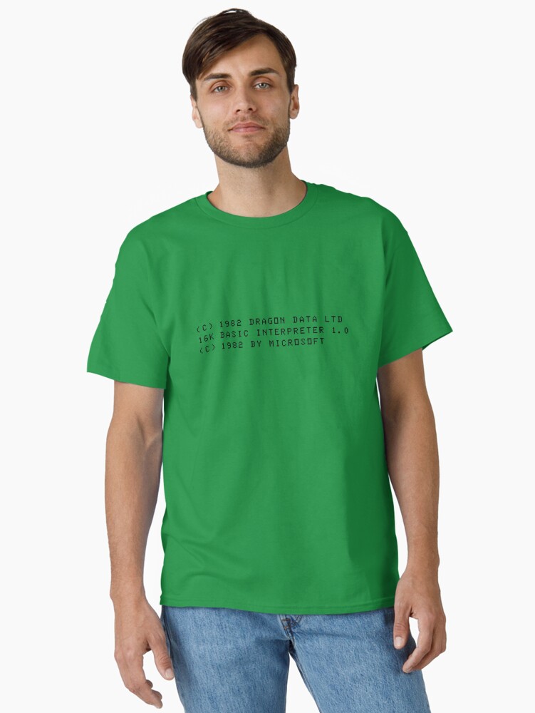 Thumbnail 1 of 7, Classic T-Shirt, Dragon Boot Message designed and sold by squinter-mac.