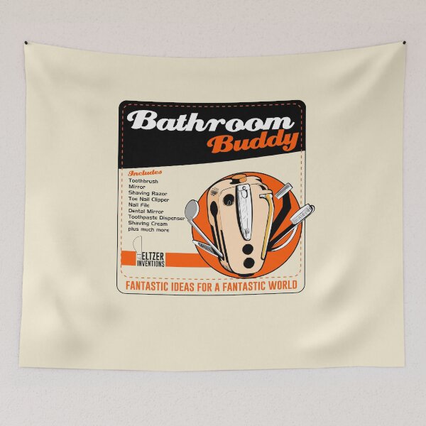 Item preview, Peltzer Inventions Bathroom Buddy designed and sold by McPod.