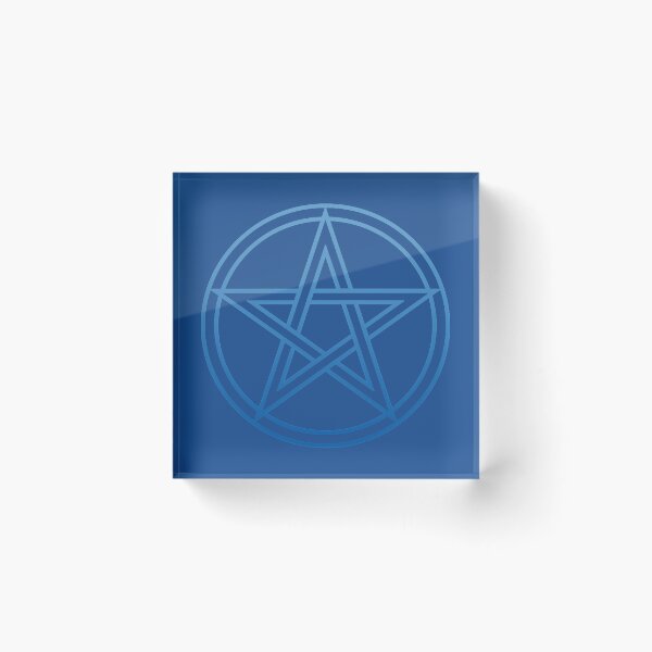 Item preview, Light Blue Pentacle designed and sold by Aggyro93.