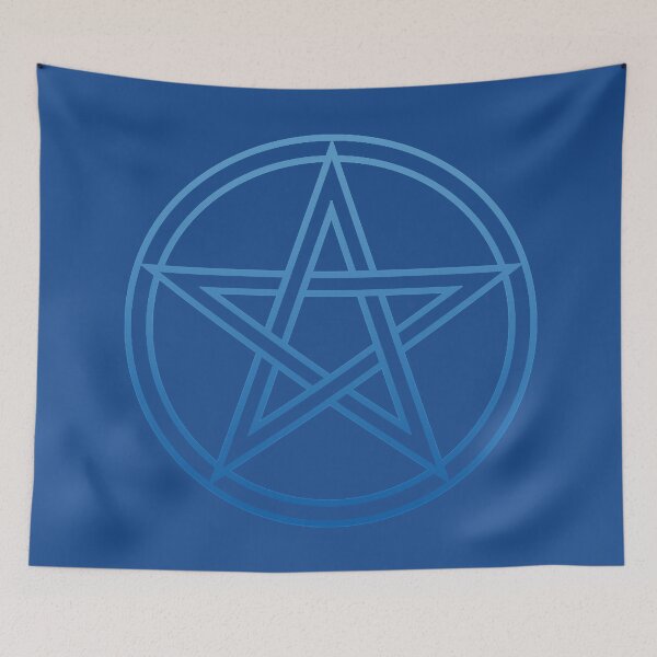 Item preview, Light Blue Pentacle designed and sold by Aggyro93.