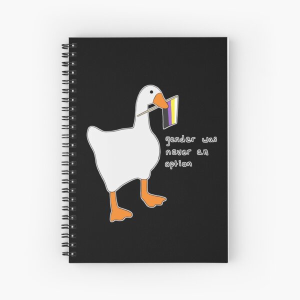Gender Was Never An Option - Enby Spiral Notebook