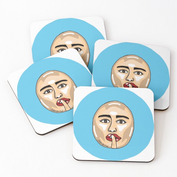 Item preview, Blue Circle Face designed and sold by StellaStrobel.