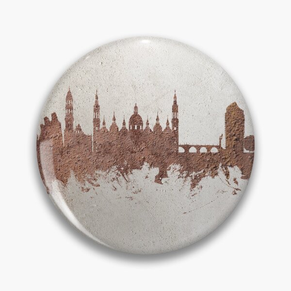 Item preview, Zaragoza Spain Skyline designed and sold by ArtPrints.