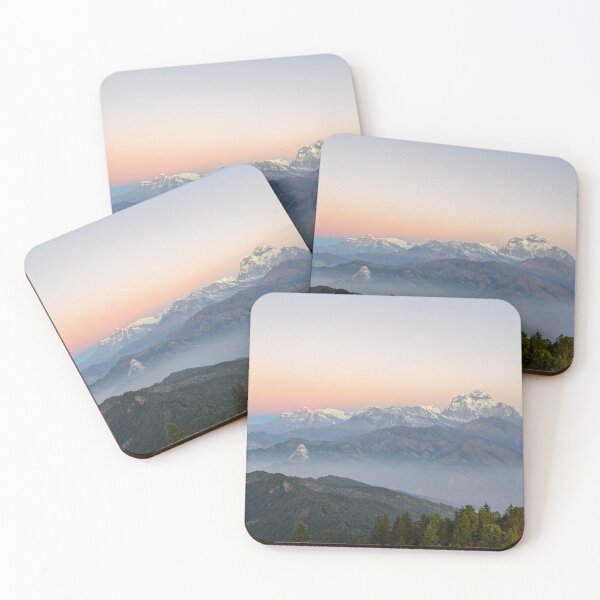 Item preview, Snow Capped Mountains at Sunrise designed and sold by wjrtapp.