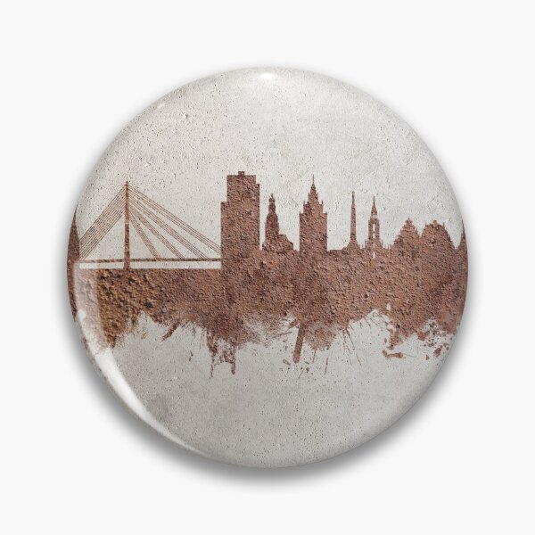Item preview, Riga Latvia Skyline designed and sold by ArtPrints.