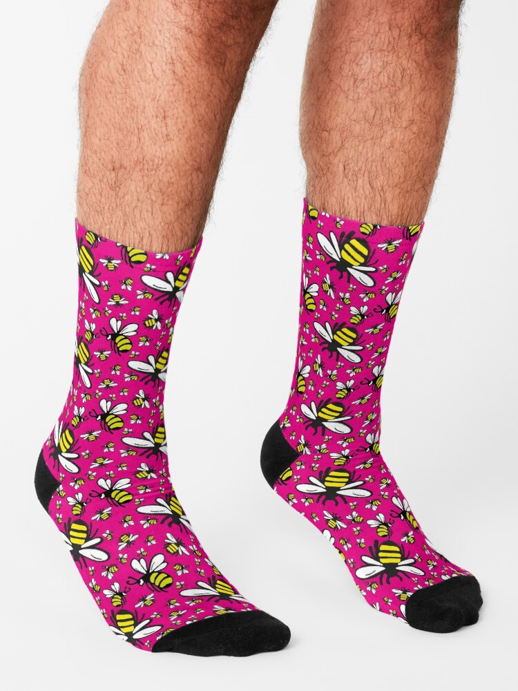 Alternate view of Buzzy Bee and friends Socks