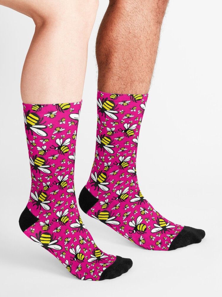Alternate view of Buzzy Bee and friends Socks