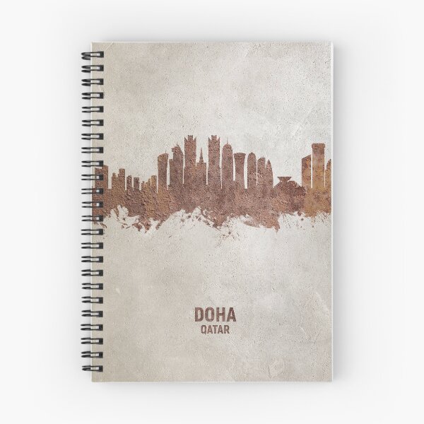 Artikelvorschau, Doha Qatar Skyline entworfen und verkauft von ArtPrints.