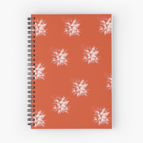 Item preview, unique contemporary beautiful white spark stroke effect on an orange background  designed and sold by helkav.