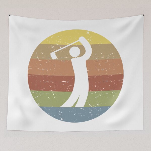 Aperçu de l'œuvre Golf rétro vintage et sport de golf créée et vendue par studio838.