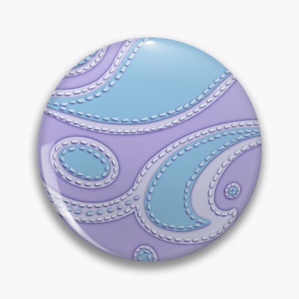 Item preview, Horizontall Sewn Swirl and Wave designed and sold by SpottiClogg.