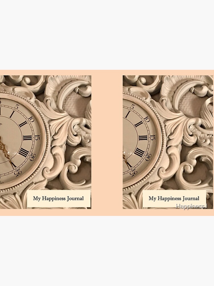 Happiness Journal With a Clock by HappinessJ