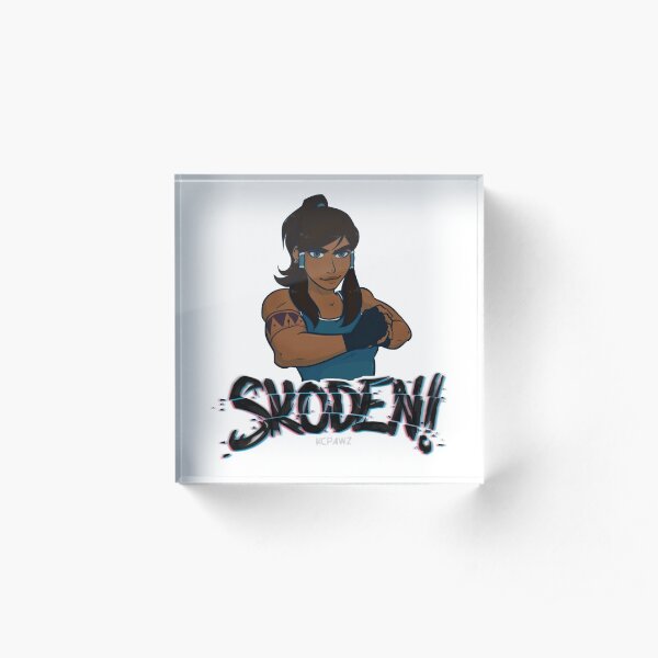 Korra -Skoden Acrylic Block