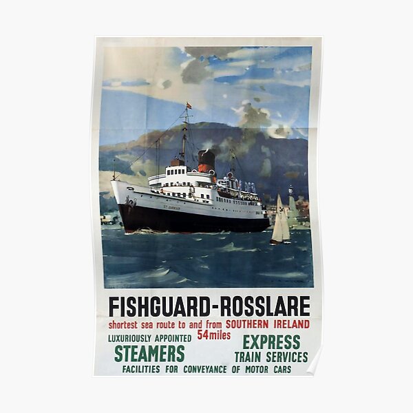 Southampton Docks Southern Railway Advert Vintage Retro style Metal Sign ship